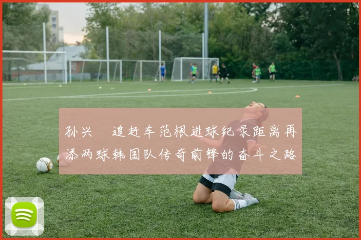 孙兴慜追赶车范根进球纪录距离再添两球韩国队传奇前锋的奋斗之路