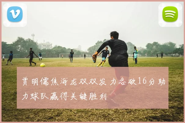 贾明儒焦海龙双双发力各砍16分助力球队赢得关键胜利